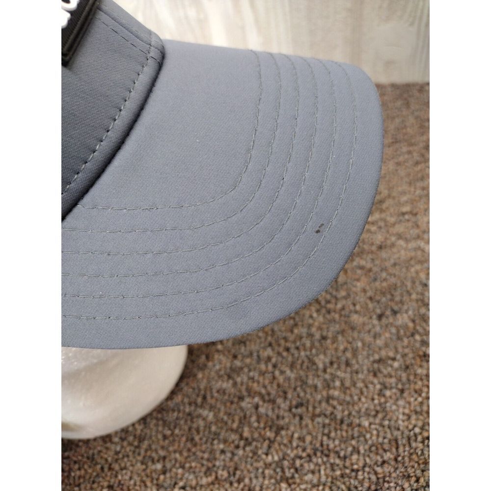 Adidas Flex Fitted Gray Hat Cap Size L/XL Stretch - Picture 5 of 9